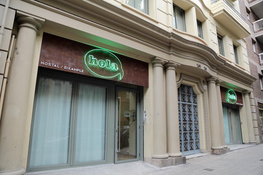Hola Hostal Eixample Barcelona Eksteriør bilde